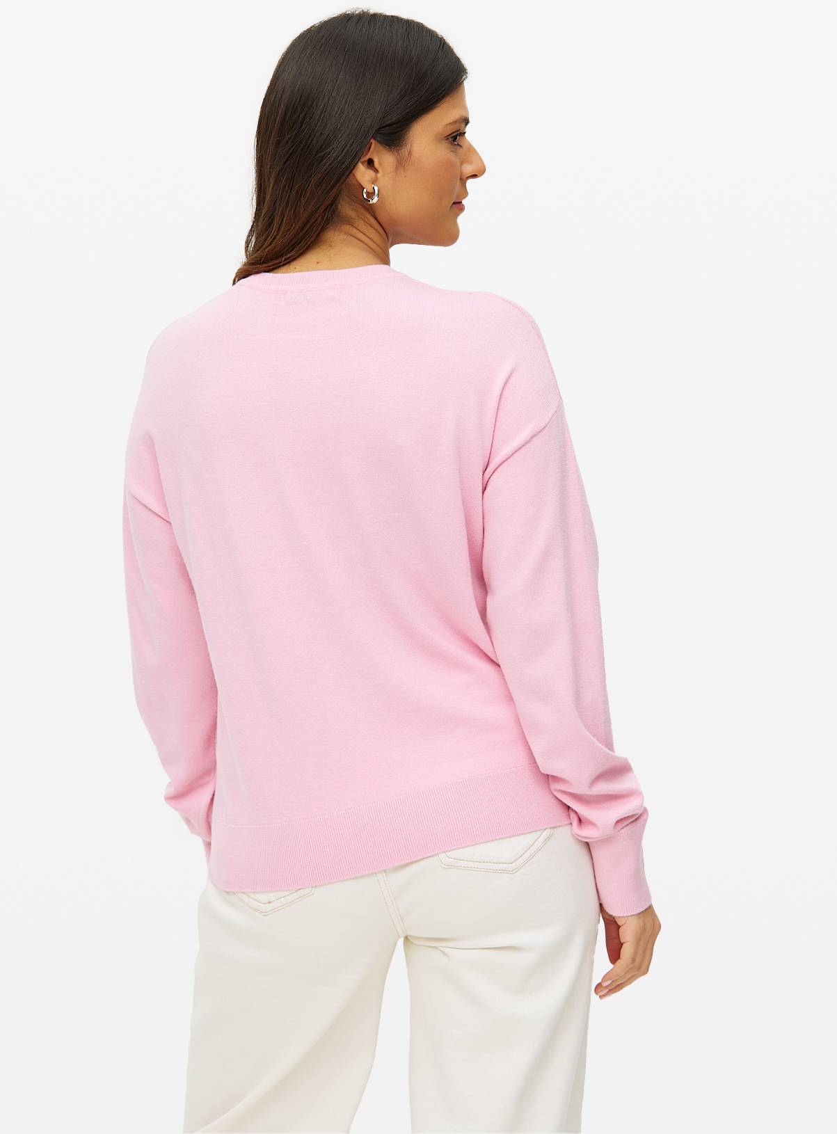 Pink Soft Touch Pocket Jumper 16 - Image 4